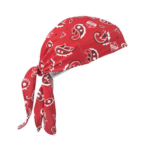 Chill-Its&reg; 6615 Cooling Dew Rags, Red The Estey Group