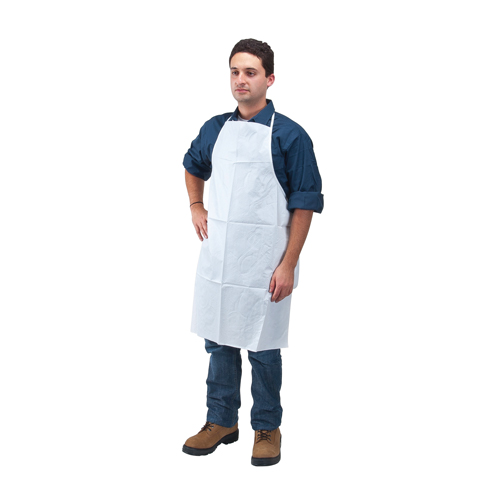 Microporous Protective Clothing, Microporous, White, 28" W x 36" L The Estey Group