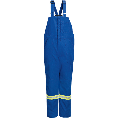 Salopettes isol&eacute;es de luxe r&eacute;sistantes aux flammes avec bandes r&eacute;fl&eacute;chissantes, Hommes, 3T-Grand, Bleu marine The Estey Group