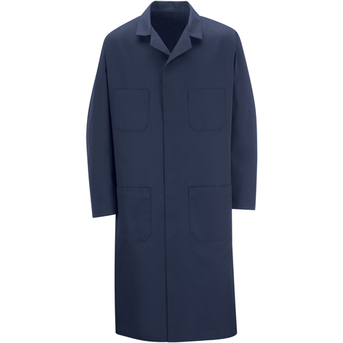 Shop Coats, Poly-Cotton, Size 36, Navy Blue The Estey Group