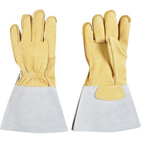 Gants de soudage, Cuir fleur de vache, Taille Petit The Estey Group