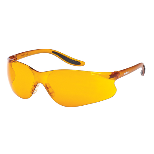Lunettes de s&eacute;curit&eacute; s&eacute;rie Z500, Lentille Orange, Anti-&eacute;gratignures, ANSI Z87+/R&eacute;pond ou surpasse la norme CSA Z94.3 The Estey Group