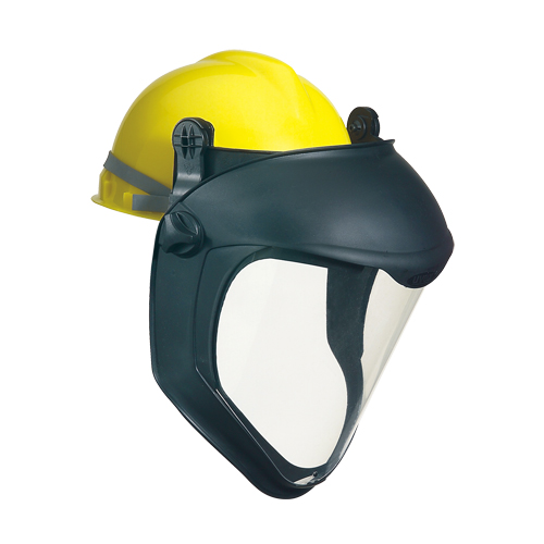 Uvex&reg; Bionic Faceshield with Hardhat Adapter, Polycarbonate The Estey Group