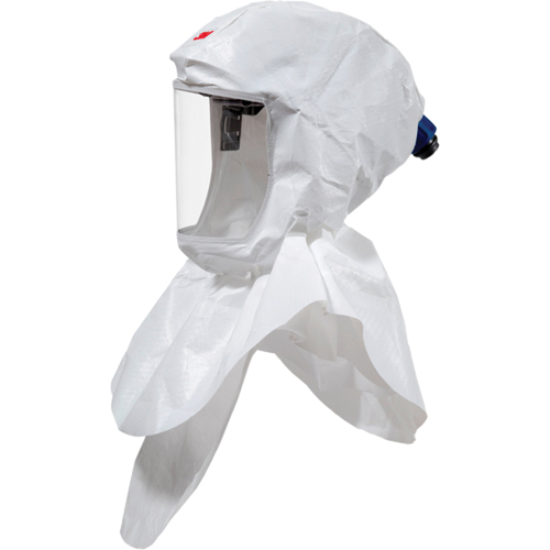 Cagoule Versaflo complet avec col interne et coiffe de premi&egrave;re qualit&eacute;, Universel, Coiffe souple, Bavette Double The Estey Group