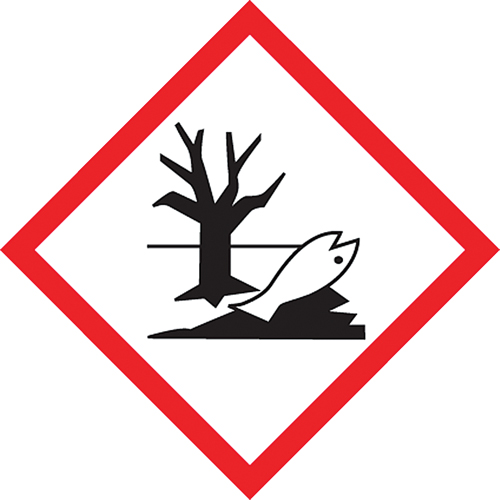 GHS Pictogram Labels, Vinyl, Roll, 2" L x 2" W The Estey Group