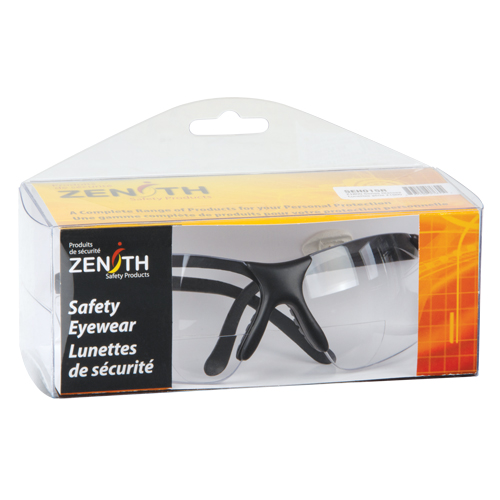 Z1800 Series Reader Safety Glasses, Anti-Scratch, Clear, 2.0 Diopter The Estey Group
