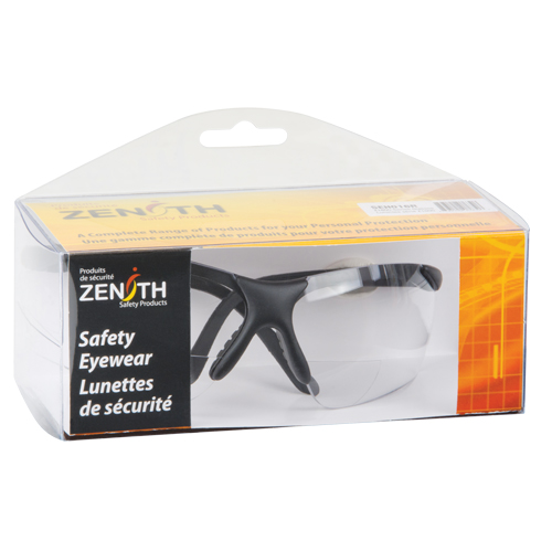 Z1800 Series Reader Safety Glasses, Anti-Scratch, Clear, 2.5 Diopter The Estey Group
