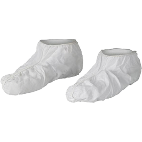 KleenGuard A40 Shoe Covers, Medium, Vinyl, White The Estey Group
