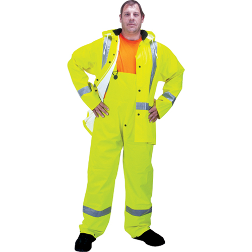 Imperm&eacute;able pour la circulation de premi&egrave;re qualit&eacute; RZ900, Polyester/PVC, Moyen, Jaune lime The Estey Group