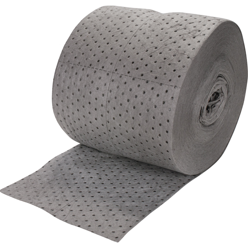 Premium Bonded Sorbent Rolls, Heavyweight, 150' L x 15" W, 25 gal. Absorbancy The Estey Group
