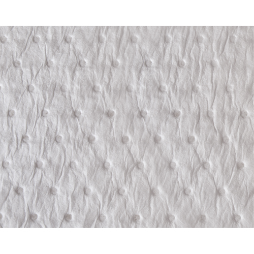 Premium Fine Fiber Sorbent Pads, Oil Only, 15" x 17", 25 gal. Absorbancy The Estey Group