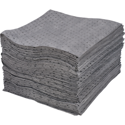 Feuilles absorbantes lamin&eacute;es (SMS) de premi&egrave;re qualit&eacute;, Universel, 15" x 17", 30 gal. d'absorption The Estey Group