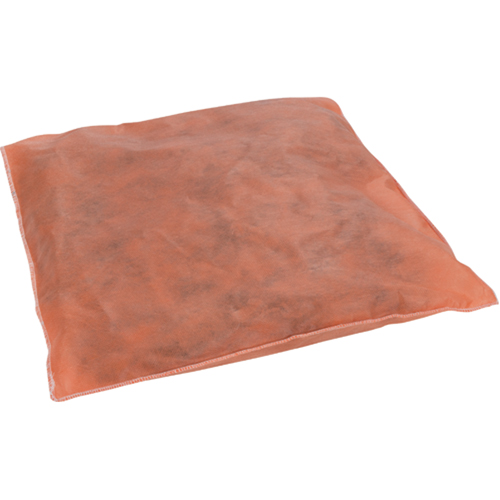 Tampon absorbant, Mati&egrave;res dangereuses, 18" lo x 18" la, 45 gal. absorption/pqt The Estey Group