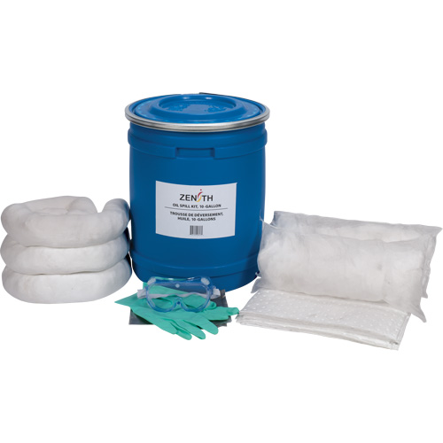 Premium Truck Spill Kit, Oil Only, Drum, 10 US gal. Absorbancy The Estey Group