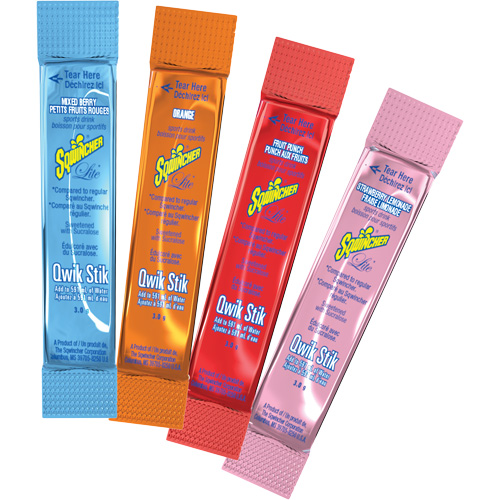 Sqwincher&reg; Boisson de r&eacute;hydratation ZERO Qwik Stik, Poudre, Orange The Estey Group