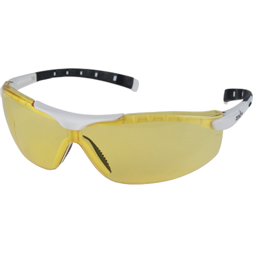 Lunettes de s&eacute;curit&eacute; s&eacute;rie Z1500, Lentille Ambr&eacute;e, Anti-&eacute;gratignures, R&eacute;pond ou surpasse la norme CSA Z94.3 The Estey Group