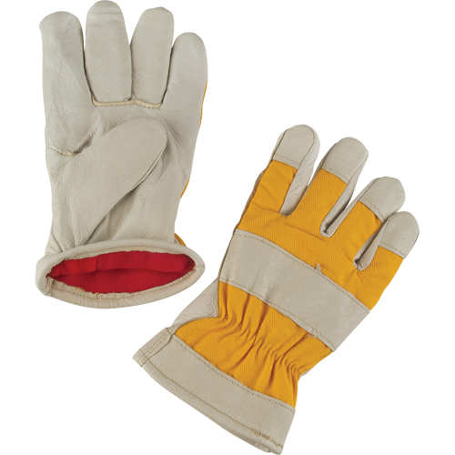 Premium Winter-Lined Work Gloves, 2X-Large, Grain Pigskin Palm, Foam Fleece Inner Lining The Estey Group
