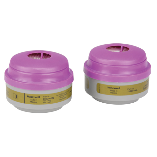 Cartouches pour respirateur s&eacute;rie N de North, Cartouche gaz/vapeur, Gaz multiples The Estey Group