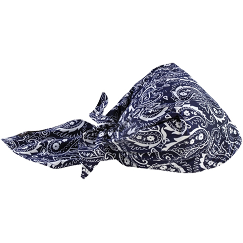 Bandeaux en triangle 6710CT de refroidissement en tissu de serviette Chill-Its, Bleu The Estey Group