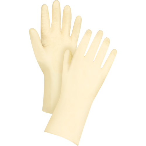 Premium Canner's Gloves, Size Small/7, 12" L, Rubber Latex, 18-mil The Estey Group