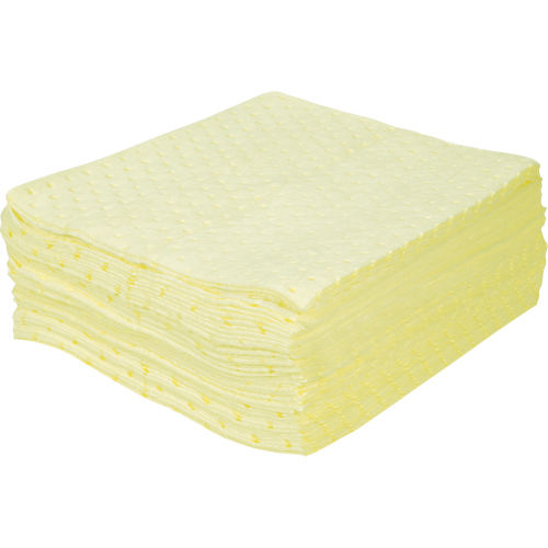 Premium Bonded Sorbent Pads, Hazmat, 15" x 17", 15 gal. Absorbancy The Estey Group