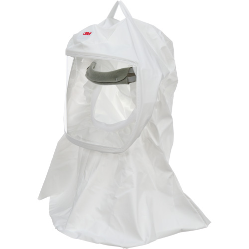 Cagoule Versaflo de haute durabilit&eacute; avec coiffe int&eacute;gr&eacute;e, Grand/Moyen, Coiffe souple, Bavette Simple The Estey Group
