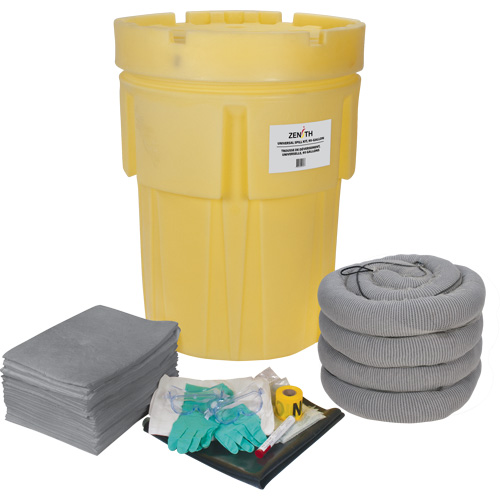 Trousse &eacute;conomique de lutte contre les d&eacute;versements, Universel, Baril, Absorbance de 95 gal. US The Estey Group