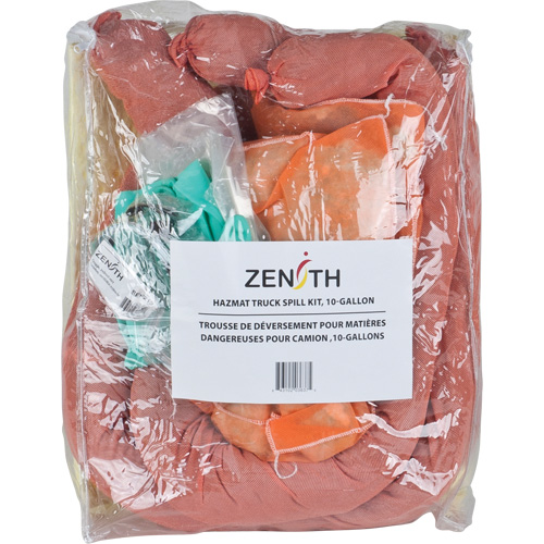 Trousse de lutte contre les d&eacute;versements pour camion, Mati&egrave;res dangereuses, Sac, Absorbance de 10 gal. US The Estey Group