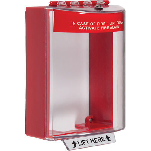 Couvercles pour alertes d'incendie Universal Stopper, En surface The Estey Group
