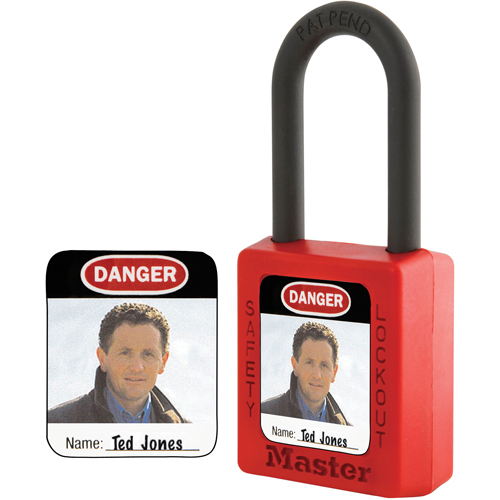 Zenex Thermoplastic Photo Padlock Identification Labels The Estey Group