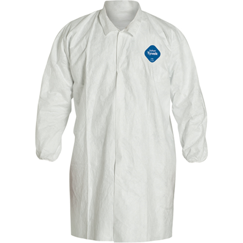 Lab Coat, Tyvek&reg; 400, White, Medium The Estey Group