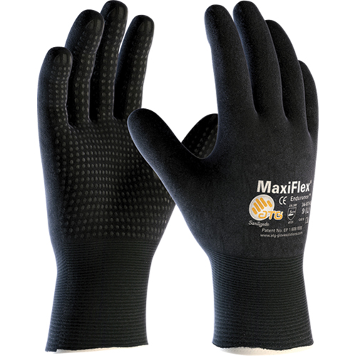 Gants ATG MaxiFlex Endurance 34-8745, 7/Petit, R&ecirc;vetement Mousse de nitrile, Calibre 15, Enveloppe en Nylon The Estey Group