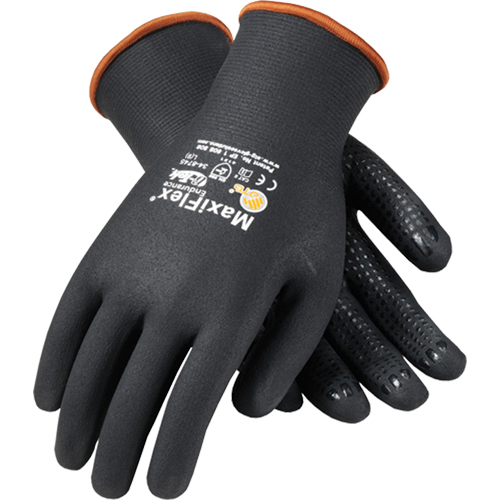 Gants ATG MaxiFlex Endurance 34-8745, 7/Petit, R&ecirc;vetement Mousse de nitrile, Calibre 15, Enveloppe en Nylon The Estey Group