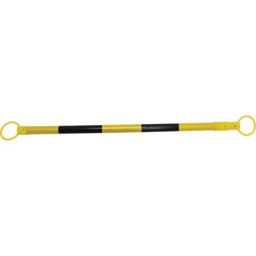 Barrier Cone Bar, 6' 6" Extended Length, Black The Estey Group