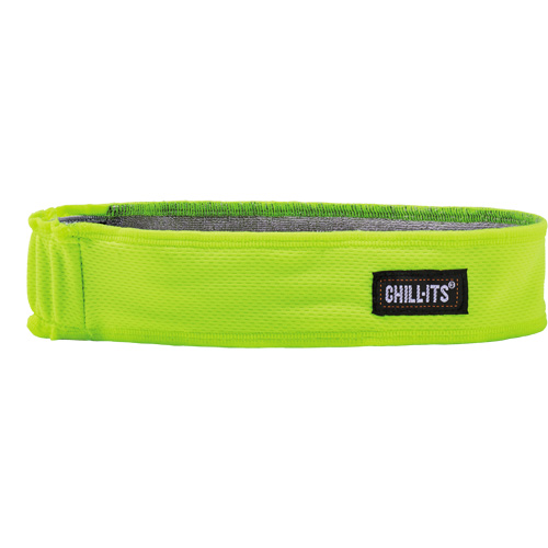 Chill-Its&reg; 6605 Cooling Headband, High Visibilty Lime-Yellow The Estey Group