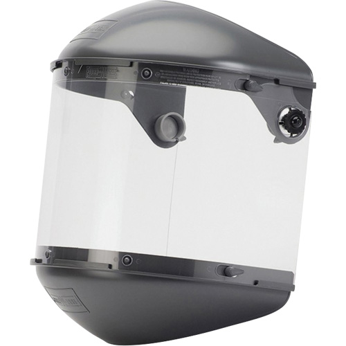 Fibre-Metal Dual 4" Crown High Performance Face Shield System, Propionate, Ratchet Suspension The Estey Group