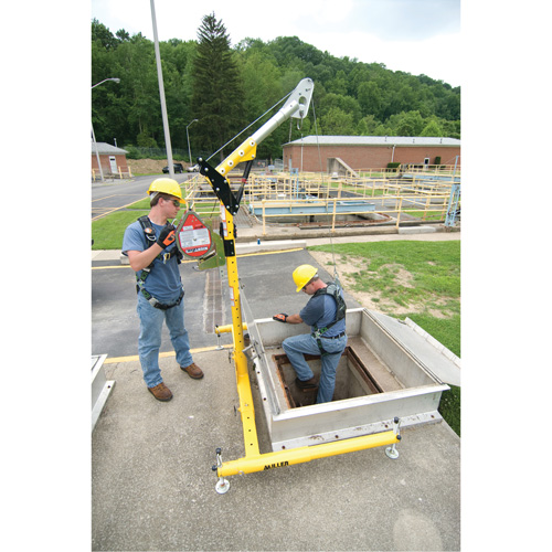 Syst&egrave;me de palan 4 mcx avec palan/treuil Manhandler The Estey Group