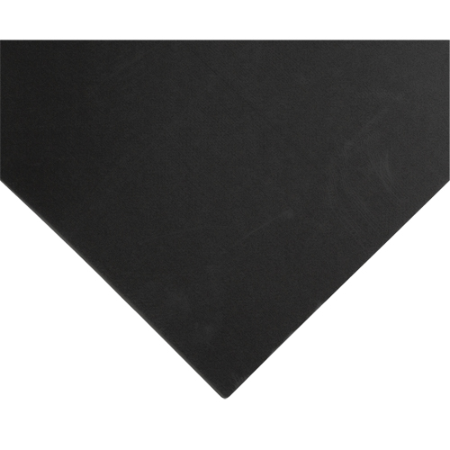Electrically Conductive Mat No.785, 3' W x 5' L x 3/32" T, PVC, Smooth, Black The Estey Group