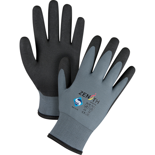 Gants enduits de premi&egrave;re qualit&eacute; ZX-30°, 10/T-Grand, R&ecirc;vetement PVC, Calibre 15, Enveloppe en Nylon The Estey Group