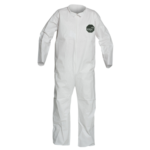 ProShield&reg; 50 Coveralls, 2X-Large, White, Microporous The Estey Group