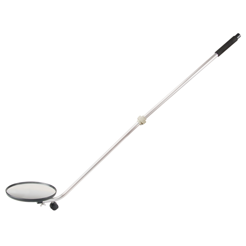 Inspection Mirror, 8.5" dia., Round, 47" Handle The Estey Group