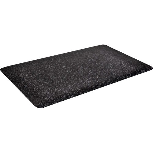 WD Foodmaster Mats, Smooth, 4' x 4' x 9/16", Black, Vinyl Foam The Estey Group