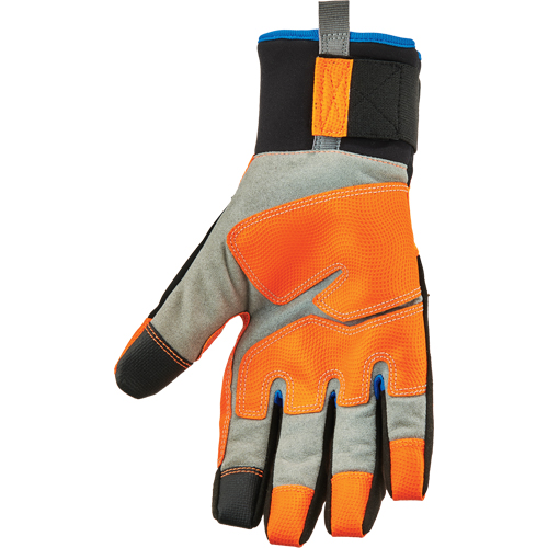 Gants utilitaires thermiques haute visibilit&eacute; performants et &eacute;tanches ProFlex 818WP, Paume Polyur&eacute;thane, Taille Petit The Estey Group