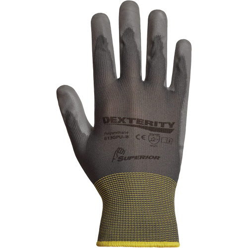Superior Touch&reg; Gloves, 6/X-Small, Polyurethane Coating, 13 Gauge, Polyester/Nylon Shell The Estey Group