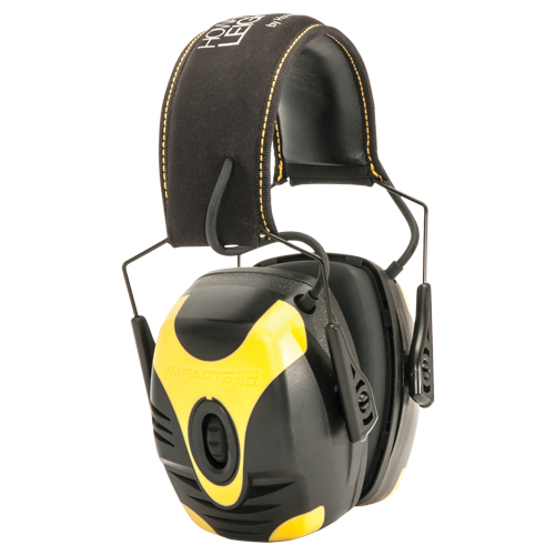 Impact&reg; Pro Industrial Earmuffs, Headband, 30 NRR dB The Estey Group