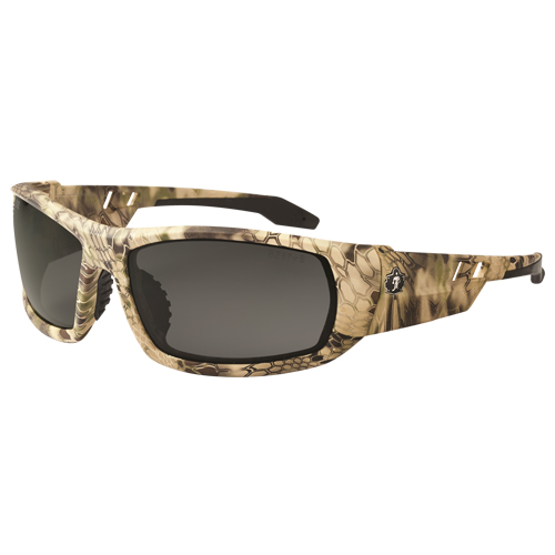Lunettes de s&eacute;curit&eacute; Skullerz Odin, Lentille Grise/fum&eacute;e, Anti-&eacute;gratignures, ANSI Z87+/R&eacute;pond ou surpasse la norme CSA Z94.3 The Estey Group