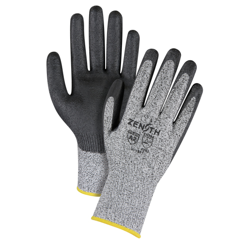Gants &eacute;lastiques sans coutures r&eacute;sistants &agrave; la coupe, Taille Grand/9, Calibre 13, Rev&ecirc;tement Polyur&eacute;thane, Enveloppe en PEHP, ANSI/ISEA 105 niveau 2/EN 388 niveau 3 The Estey Group
