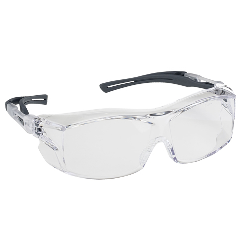 Dynamic OTG Extra Series Safety Glasses, Clear Lens, Anti-Fog/Anti-Scratch, ANSI Z87+/Meets/Exceeds CSA Z94.3 The Estey Group