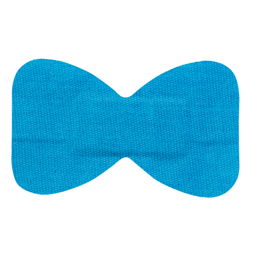Bandes adh&eacute;sives bleues Dynamic, Bout de doigt, 3", Tissu d&eacute;tectable, St&eacute;rile The Estey Group