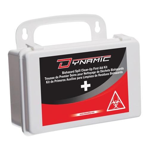 Trousse de conformit&eacute; de pr&eacute;caution compl&egrave;te EASY Dynamic, Dispositif m&eacute;dical Classe 1, Boîte en plastique The Estey Group